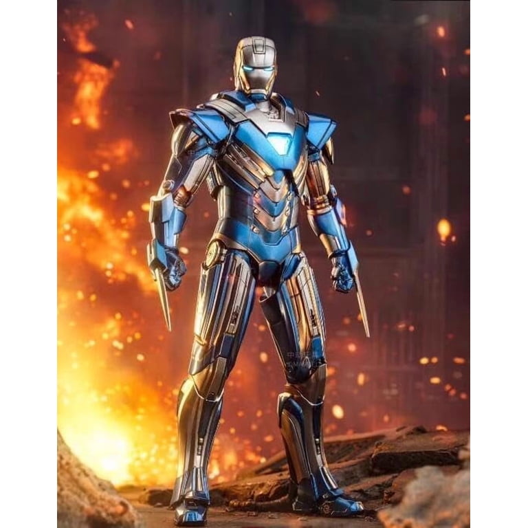 ZD Toys 1/10 Scale MK30 iron man 7 inch Action Figure,Non-Luminous