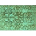 thumbnail image 1 of Ahgly Company Indoor Rectangle Persian Turquoise Blue Traditional Area Rugs, 4' x 6', 1 of 4