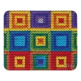 thumbnail image 3 of SVART Mouse Pad diseño de Tejido Colores arcoiris MD2, 22*18 cm, 3 of 5