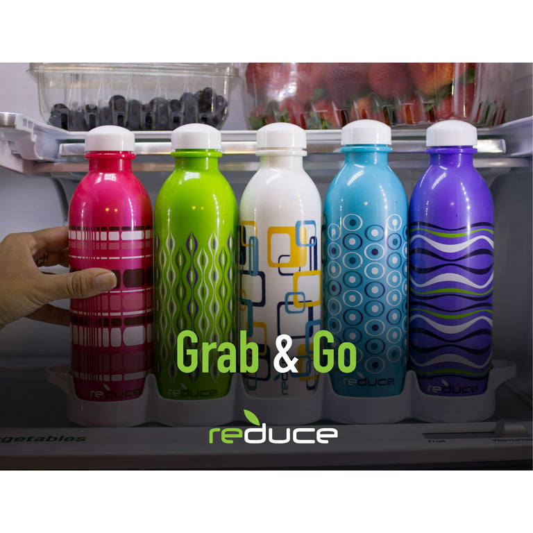 Reduce 14-oz. Kids WaterWeek, 5 Bottle Set (Assorted Colors)