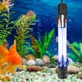 thumbnail image 2 of Lámpara de esterilización de acuario impermeable UVC, luz ultravioleta de desinfección para pecera, enchufe estadounidense 110VUVC109-9W, 2 of 12