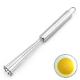 thumbnail image 4 of LSLJS Stainless Steel Ball Whisk,Kitchen Tool With Handle,Egg Beater,Milk Frother Drink Mixer Whisk Blender Perfect for Blending, Whisking, Beating, Frothing,Stirring, 4 of 4