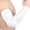 White, variant on Padded Arm Sleeve, Compression Arm Sleeve w/ Elbow Pad for Football, Volleyball, Baseball Protection, Youth & Adult Sizes, Sold as Single Unit (1 Sleeve)