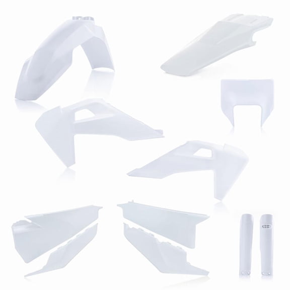 Acerbis 2791536811 Full Plastic Kit White