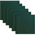 thumbnail image 6 of GZHJMY Soft Reusable Satin Table Decorative Napkins,20x20InX1 PCSHunter Green,Family Dinner Wedding Banquet, Cocktail Party, Kitchen,Birthday Party, 6 of 7