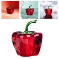 thumbnail image 3 of Cristal Fruta Escultura Arte Estantería Decoración Ornamento Obra Chile Rojo Sunnimix Estatua de fruta de cristal, 3 of 8