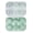 Green, variant on Diamond Rose Ice Tray - Premium Silicone Ice Maker for Elegant Diamond-Shaped Ice Cubes