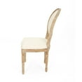 thumbnail image 6 of GDF Studio Newman French Country Fabric Dining Chairs, Set of 4, Blue and Beige Floral Print and Natural, 6 of 8