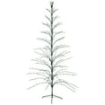 thumbnail image 4 of Northlight Pre-Lit Cascade Artificial Twig Tree Outdoor Christmas Decoration - 9' - Green Lights, 4 of 9