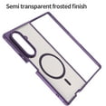 thumbnail image 3 of Mantto for Samsung Galaxy Z Fold 7 Case [Compatible with MagSafe] [Military-Grade Drop Protection] [Anti-Fingerprint] [Anti-Scratch] Slim Silky-Soft Touch Translucent Matte Sleeve Case,Purple, 3 of 8