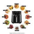 thumbnail image 2 of Freidora de Aire Gourmia de 3.7 L / 4 Qt con 12 Preajustes de un Solo Toque Negra, 2 of 4