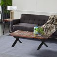 thumbnail image 4 of Home Soft Things Table Leg - X-Type - Black - 61X45.7X58CM(18"), 4 of 5