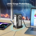 thumbnail image 3 of Protector contra sobretensiones Power Strip Tower PASSUS con USB-C PD18W, 3 of 6
