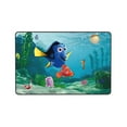 thumbnail image 6 of Finding Nemo Rug, Ultra Soft Flannel Area Rug With Non-Slip Backing, Plush Memory Foam Carpet Rug For Bedroom, Living Roo,M Dining Ro,Om Playroom, Absorbent Washable Floor Mat, 6 of 7