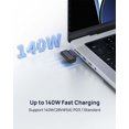 thumbnail image 2 of Adaptador Lanhiem PD Quick Charge USB C a Magnetic 3 de 140 W para MacBook, 2 of 6