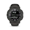 thumbnail image 3 of Garmin Instinct Crossover Solar, Rugged Hybrid Smartwatch with Solar, Analog Hands and Digital Display, Graphite, 3 of 6