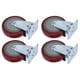 thumbnail image 4 of Rueda giratoria, Rueda Pesada de 4 Piezas, Rueda direccional para Silla de Ruedas para Muebles de 360 °, la Mejor en su Clase, 4 of 8