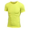 thumbnail image 3 of Topwoner Men Summer Compression T-Shirts Quick Drying Basketball Running Short Sleeve Sports Tight Base Layer Tops, 3 of 6