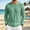 Green men long sleeve t shirt a1, variant on sdhkgrrt Men's Long Sleeve Round Neck T-Shirt Fall Winter Casual Pullover Tops Solid Basic Streetwear Layering Tee, Green 3XL
