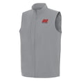 thumbnail image 2 of Men's-Antigua  Gray Joey Logano Regard Full-Zip Vest, 2 of 3