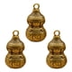 thumbnail image 1 of Creative Brass Keychain Accessory Gift Giving for Family and Friends Golden 3Pcs, 1 of 4