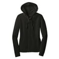 thumbnail image 5 of Mafoose Women Juniors Jersey Full-Zip Female Hoodie Black L, 5 of 6