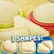 thumbnail image 3 of Sandwich Cutter and Sealer - Decruster Sandwich Maker - Cortar y sellar - Ideal para lonchera y Bento Box - Almuerzo para niños y niñas - Cortadores de sándwich para niños Xemadio WMZY-596, 3 of 7