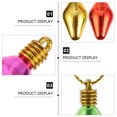thumbnail image 3 of CIMAXIC 100Pcs Colorful Simulated Lamp Beads DIY Accessories with Rope (Random Color),0.98"X0.39"X0.39", 3 of 4