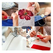 30 Pcs Bobbins Sewing Threads Kit, TSV 250 Yards Polyester Thread Spools for Hand Machine Clothing, Manual Embroidery