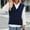 Dark Blue, variant on Zedker Women Oversized Sweater Vest Sleeveless V Neck Pullover Knitted Tops 2026 Fall Outfits,Plus Size Beige L