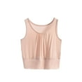 thumbnail image 2 of breaise Plus Size Tank Top for Women Full-Coverage Back Smoothing Wireless Bra Casual Solid Workout Shirt, 2 of 4