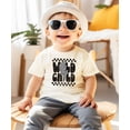 thumbnail image 3 of Wild Child Shirt Trendy Checkered Everyday Tee for Youth and Toddler Boys Natural Shirt 12 Months, 3 of 5