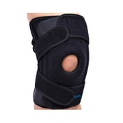RiptGear Patella Knee Brace, Open Patella Support, Extra Large, Left, Black