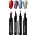 thumbnail image 2 of Kieccall Small And Portable Suitable For Travel Convenient And Glue Drying Nail Glue Pen With 4 Colors 5ml, 2 of 7