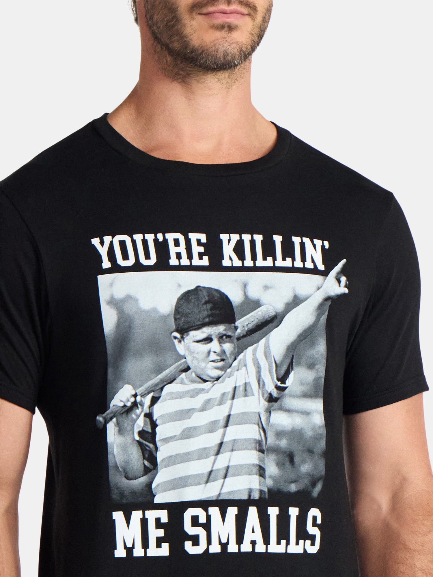 The Sandlot Men's and Big Men's Smalls Graphic Tee with Short Sleeves, Sizes S-3XL