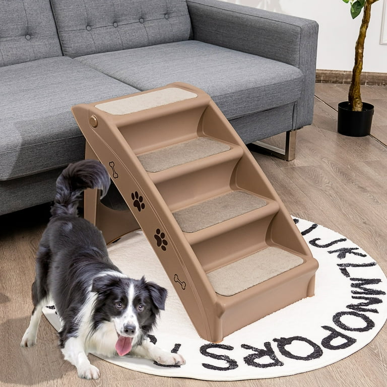 Plastic portable top pet steps
