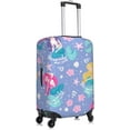 thumbnail image 3 of Highly Elastic Spandex Suitcase Cover Luggage Cover Protector Small Fits 18 to 21 Inch Kids Girls Mermaid Prints, 3 of 6