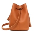 thumbnail image 6 of 4Pcs Women PU Leather Handbag Set Shoulder Bucket Bag Crossbody Bag Messenger Pouch Card Holder Wallet Fashion Casual Tote Purse Combo for Daily, Work & Party, 6 of 8