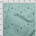 thumbnail image 3 of oneOone Cotton Cambric Light Blue Fabric Abstract Glitch Effect Sewing Craft Projects Fabric Prints By Yard 56 Inch Wide, 3 of 5