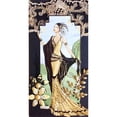 thumbnail image 1 of Cuadros Decorativos Kit de pintura de diamante de taladro redondo completo 5D elegante imagen de mujeres nobles (NE154) Wdftyju embutido en tela, 1 of 9