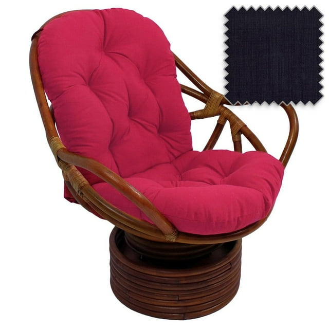 Almohada giratoria Rocker Papasan DCG Stores Azul Outdoor