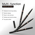 thumbnail image 4 of Triangular Eyebrow Pencil for Precise Drawing Proof Natural Look Long Lasting Brow Makeup Tool 02g Fine Tip, 4 of 4