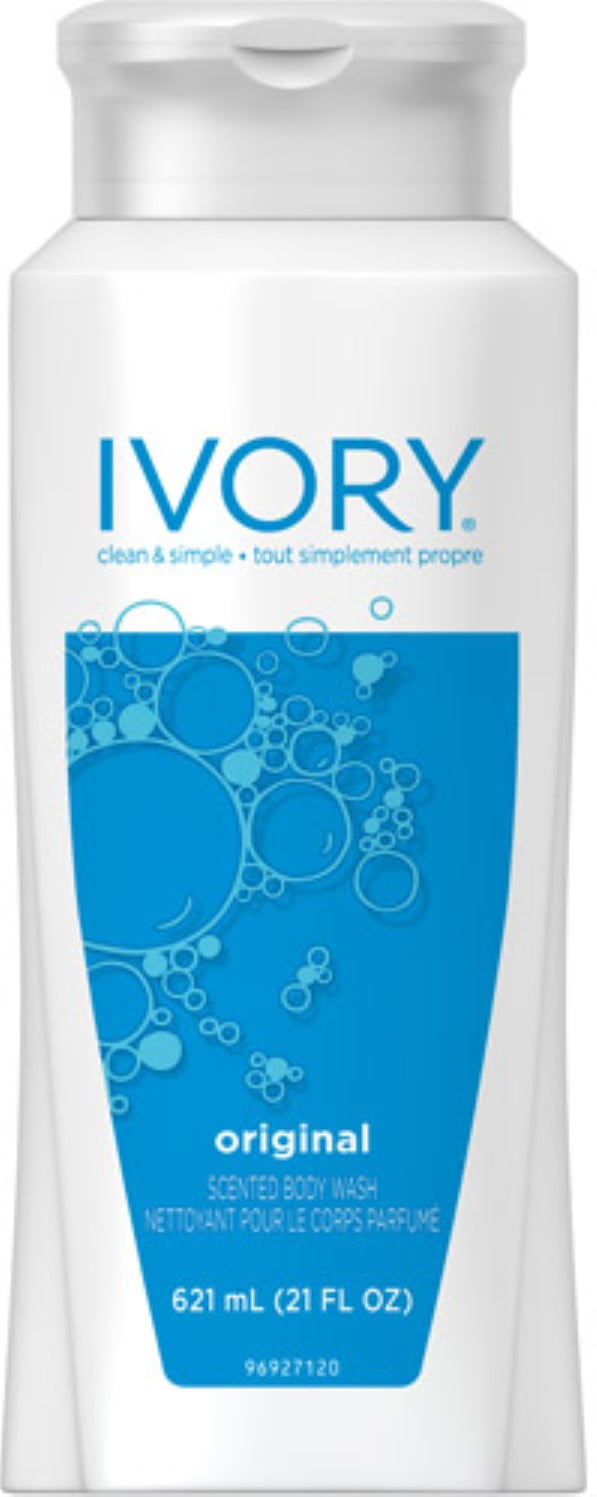 Ivory Body Wash, Original, 21 oz (Pack of 6)