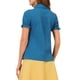 thumbnail image 3 of INSPIRAR CHIC Blusas de Algodón con Cuello Peter Pan y Botones Vintage para Mujeres Chic Teal L, 3 of 7