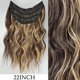 thumbnail image 1 of Typpkmm 7 Unids/Set 16 Clips ExtensióN De Cabello Negro Largo Liso Pelo Natural Ombre Peluca Fibra Resistente Al Calor Para Peinado De Mujer, 1 of 7