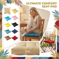 thumbnail image 6 of Chair Cushions for Dining Chairs , Kitchen Table Chair Pads with Ties,Non Slip Backing and Covers, Seat Cushion for Dining Room,Bar,Patio Chairs, 6 of 6