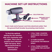Norvell Oasis Portable Spray Tanning Machine Kit