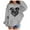 z250109-Light Gray-b, variant on FhsagQ Sweatshirt Hoodies Girls Sweatshirts Size 7-8 Girl's Hoodie Long Sleeve Soft Sweatshirt Graphic Hoody Kids Cute Pullovers Top Clothes for Girls Black 4-5 Years