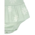 thumbnail image 5 of Modern Moments by Gerber Baby Girl Jacquard Knit Romper, Sizes 0/3M-24M, 5 of 8