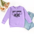 thumbnail image 2 of SmileyWorld Just Happy To Be Here - Toddler Graphic Sweatshirt, 2 of 17